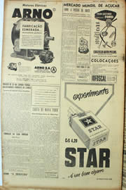 Página do jornal Unitário de abril de 1955