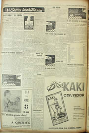 Página do jornal Unitário de abril de 1955