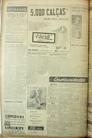 Página do jornal Unitário de abril de 1955