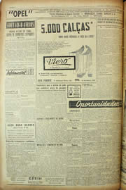 Página do jornal Unitário de abril de 1955