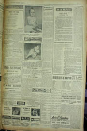 Página do jornal Unitário de abril de 1955