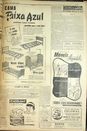 Página do jornal Unitário de outubro de 1955