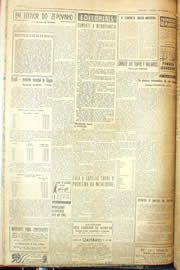 Página do jornal Unitário de outubro de 1955