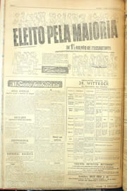 Página do jornal Unitário de outubro de 1955