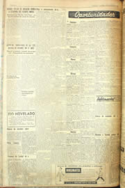 Página do jornal Unitário de outubro de 1955