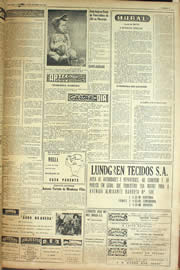 Página do jornal Unitário de outubro de 1955