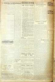 Página do jornal Unitário de outubro de 1955