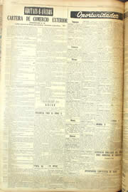 Página do jornal Unitário de outubro de 1955