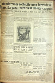 Página do jornal Unitário de outubro de 1955