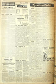 Página do jornal Unitário de outubro de 1955