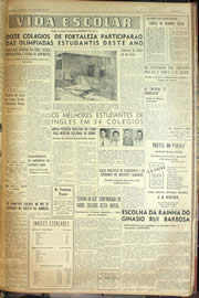 Página do jornal Unitário de outubro de 1955