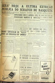 Página do jornal Unitário de outubro de 1955
