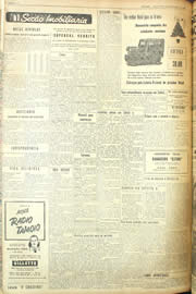 Página do jornal Unitário de outubro de 1955
