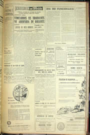 Página do jornal Unitário de outubro de 1955