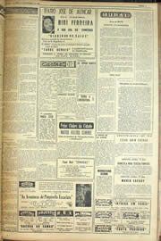 Página do jornal Unitário de novembro de 1955