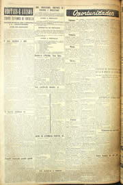 Página do jornal Unitário de novembro de 1955