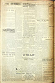 Página do jornal Unitário de novembro de 1955