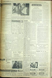 Página do jornal Unitário de novembro de 1955