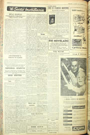 Página do jornal Unitário de dezembro de 1955