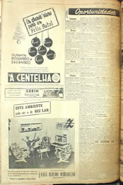 Página do jornal Unitário de dezembro de 1955