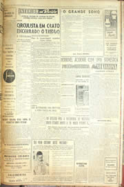 Página do jornal Unitário de dezembro de 1955