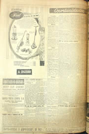 Página do jornal Unitário de dezembro de 1955