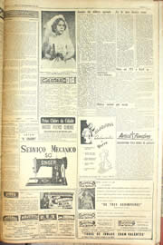 Página do jornal Unitário de dezembro de 1955