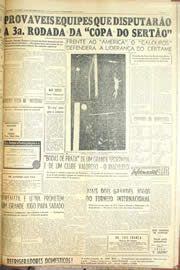 Página do jornal Unitário de dezembro de 1955