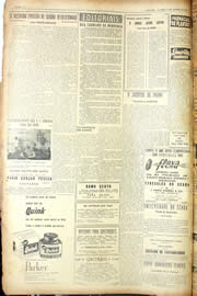 Página do jornal Unitário de janeiro de 1956