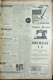Página do jornal Unitário de janeiro de 1956