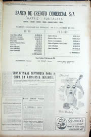Página do jornal Unitário de janeiro de 1956
