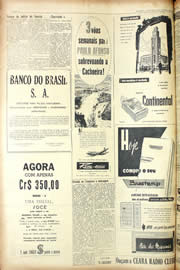 Página do jornal Unitário de janeiro de 1956