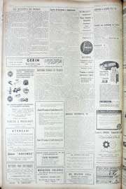 Página do jornal Unitário de janeiro de 1956