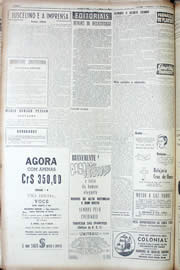 Página do jornal Unitário de fevereiro de 1956