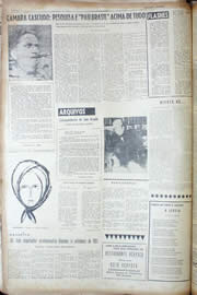 Página do jornal Unitário de fevereiro de 1956