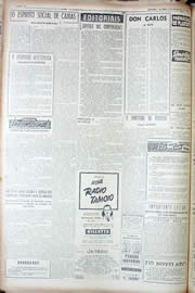 Página do jornal Unitário de fevereiro de 1956