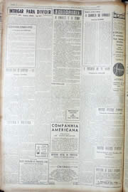 Página do jornal Unitário de fevereiro de 1956