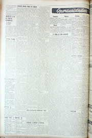 Página do jornal Unitário de fevereiro de 1956