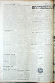 Página do jornal Unitário de fevereiro de 1956