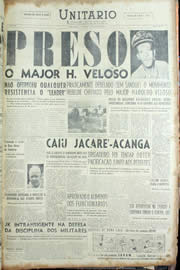 Página do jornal Unitário de março de 1956