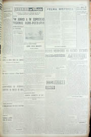 Página do jornal Unitário de março de 1956