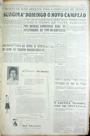Página do jornal Unitário de março de 1956