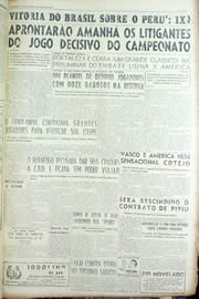 Página do jornal Unitário de março de 1956