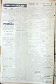 Página do jornal Unitário de março de 1956