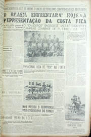 Página do jornal Unitário de março de 1956