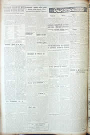 Página do jornal Unitário de março de 1956