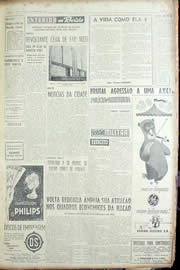 Página do jornal Unitário de março de 1956