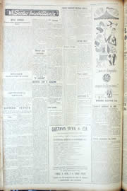 Página do jornal Unitário de março de 1956