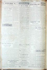Página do jornal Unitário de março de 1956