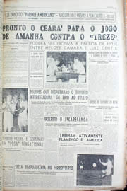 Página do jornal Unitário de março de 1956